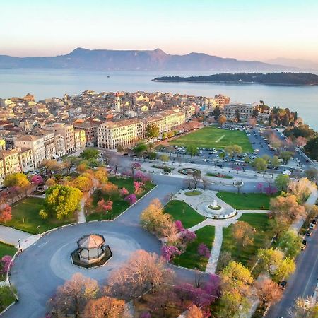 Gregos Rooftop Suite City Center W. Sea View Corfu  Exteriör bild